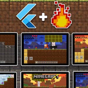 Udemy教程 – Learn to make Minecraft with Flame, Dart and Flutter!