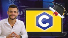 Udemy教程 – C Programming Bootcamp – The Complete C Language Course
