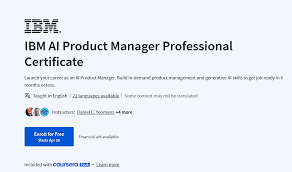 Coursera教程 – IBM Product Manager Professional Certificate