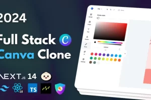 Code With Antonio教程 – Build a Canva clone