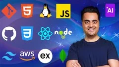 Udemy中英字幕 – Complete Full Stack Web Development Bootcamp – AI Integrated