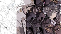 Udemy中英字幕 – Digital Art Drawing Process for Professional Illustrations