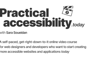 practical-accessibility教程 – Practical Accessibility for web designers and developers