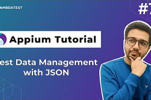 YouTube教程 – Appium Testing | Appium Tutorial for Beginners
