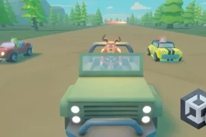 Udemy教程 – Make a Mario Kart style racing game in Unity 6