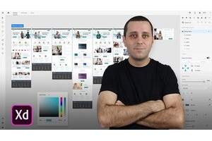 Adob​​e Xd 大师班 – 从零开始的 UI / UX 设计 ( Adobe Xd Masterclass – UI / UX Design From Scratch )