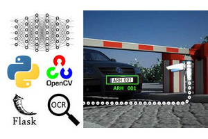 自动车牌识别，Python 中的 OCR Web 应用程序 ( Automatic Number Plate Recognition, OCR Web App in Python )