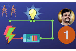 电路（模块 – 1） – 从基础开始 ( Electrical Circuits ( Module – 1 ) – From Basics )
