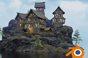 Blender 环境艺术家：创建 3D 世界 ( Blender Environment Artist: Create 3D Worlds )