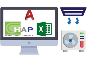 HVAC（第 1 部分）与 HAP|Excel|AutoCAD|手动计算 ( HVAC (PART1) with HAP|Excel|AutoCAD|Manual Calculations )