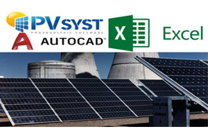 完整的 2022 光伏太阳能 | PVsyst、Excel 和 AutoCAD ( The Complete 2022 PV Solar Energy | PVsyst, Excel & AutoCAD )