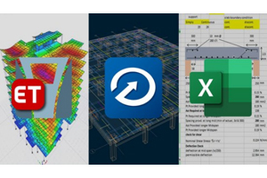 使用 ETABS 的结构设计 | RCDC 使用 Advance Excel ( Structural Design using ETABS | RCDC using Advance Excel )