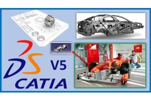 Catia V5 初级到高级 – 汽车和工业 ( Catia V5 Beginner to Advanced – Automotive and Industrial )