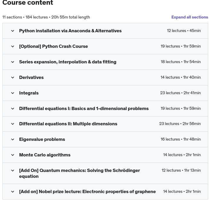 计算物理学：使用 Python 进行科学编程 ( Computational Physics: Scientific Programming ...