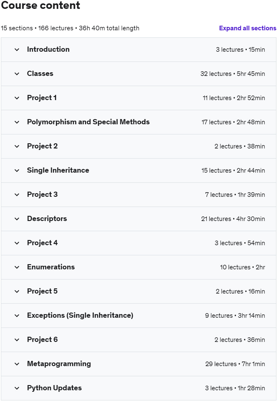 Python 3 4 oop python 3 deep dive part 4 oop