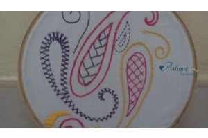 11 种基本手工刺绣针法 ( 11 Basic Hand Embroidery Stitches )