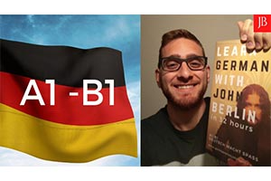 与 John Berlin 一起学习德语 A1-B1 ( Learn German with John Berlin A1-B1 )