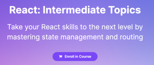 React：中级主题(Code With Mosh – React: Intermediate Topics)