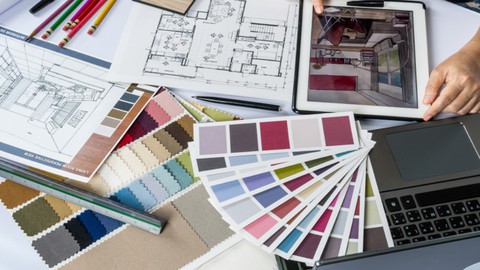 掌握室内设计中的色彩和灯光(Mastering Colors And Lighting In Interior Design) - postcode