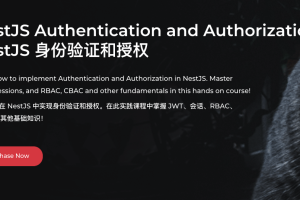 [learn.nestjs] NestJS 身份验证和授权 | NestJS Authentication and Authorization