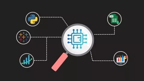 Udemy中英字幕 – Data Science Mastery 2025: Excel, Python & Tableau