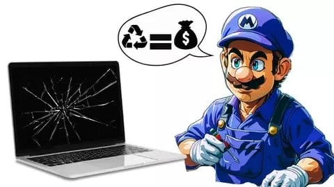 Udemy中英字幕 – Laptop Screen & Keyboard Repair: Learn, Transform & Earn