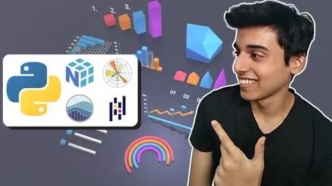 Udemy中英字幕 – Python Course for Data Analysis – Become Data Analyst (2025)