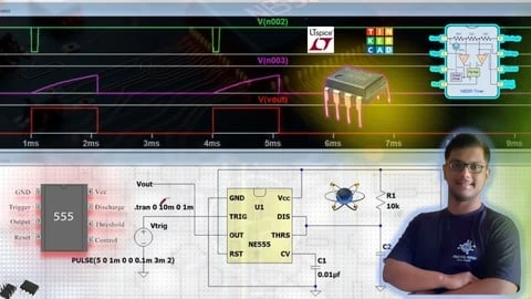 Udemy – 555 Timer IC Hands-On Circuit Design & Simulation in LTSpice