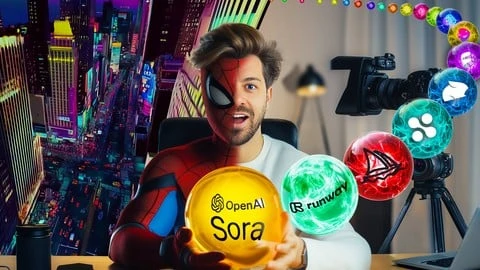 Udemy – AI Video School Complete Beginner to Pro, Sora Runway & more