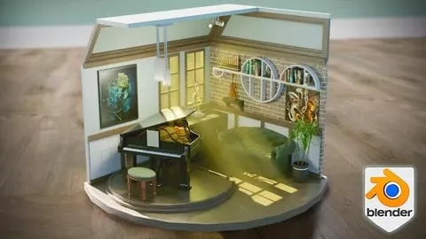 Udemy – Blender 3 Beginners Step by Step Guide to Isometric Rooms