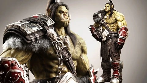 Udemy – Blender Character Creation Masterclass – Orc Warrior