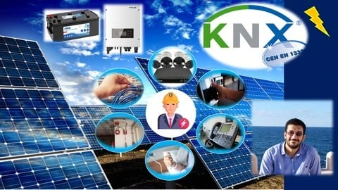 Udemy – KNX, light current systems and PV solar systems Design
