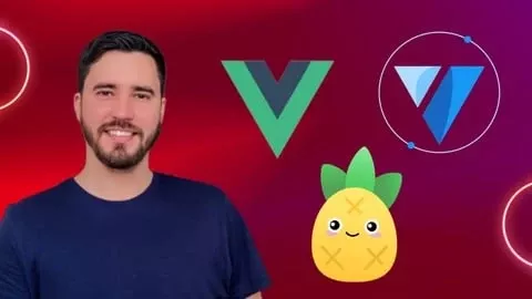 Udemy – Complete course Vue JS 3, Vuetify, Pinia, Vue Router & more