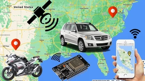 Udemy – Real-time vehicle tracking system using ESP32 2024